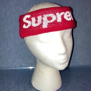 Supreme new era reflective headband